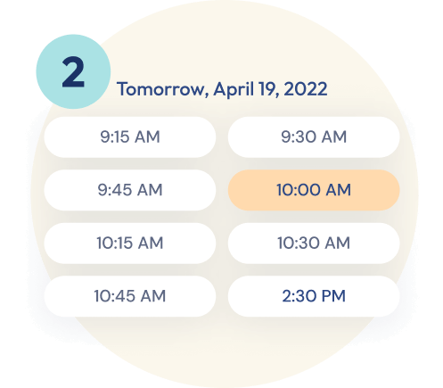 brightside appointment availability screenshot